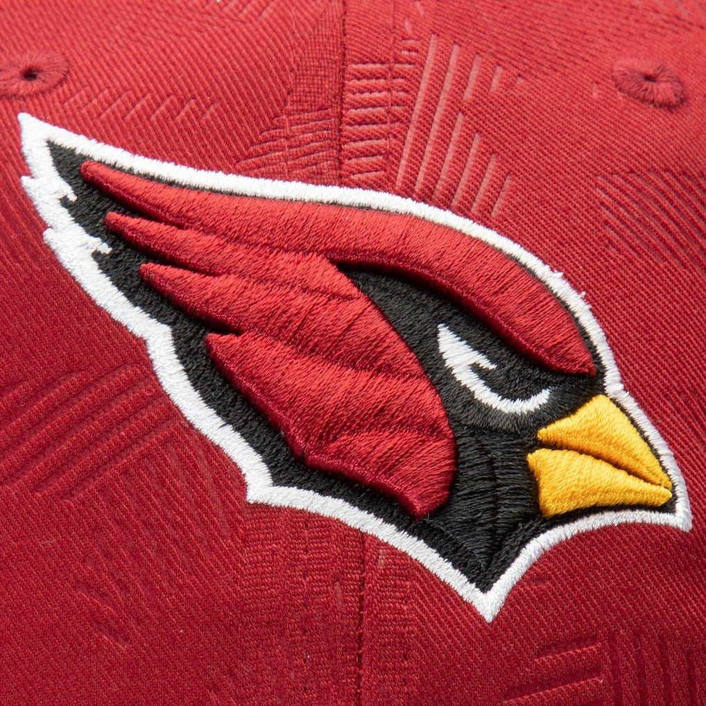 Arizona Cardinals Iconic Defender Trucker Adjustable Hat - Cardinal/White online