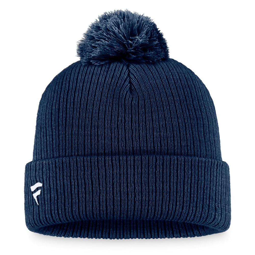 Tennessee Titans Women's Cuffed Knit Hat with Pom - Navy discount