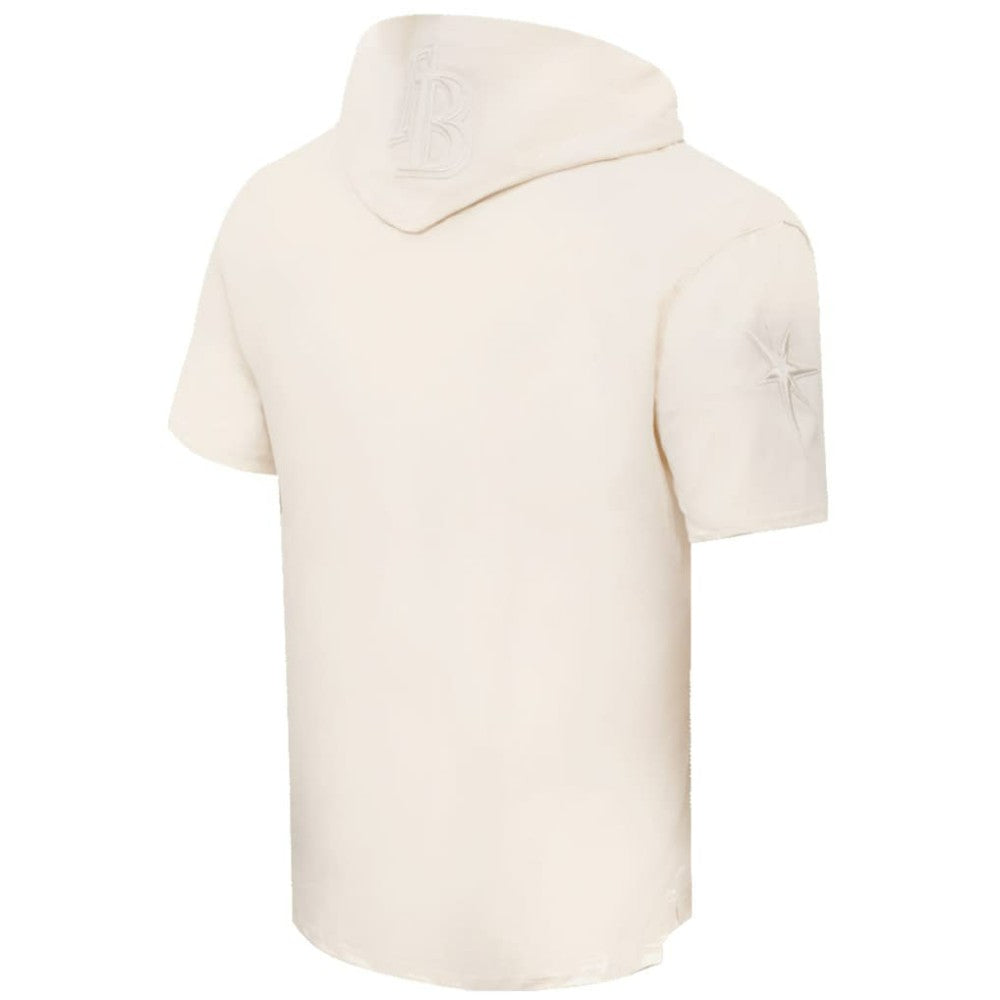 Tampa Bay Rays Pro Standard Neutral Hoodie T-Shirt Cream