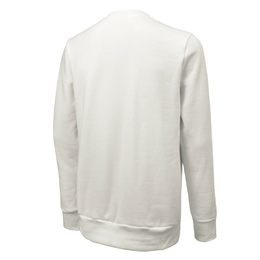 Atlanta Falcons Majestic Threads Unisex Sundays Block Letter Crewneck Pullover Sweatshirt - White online