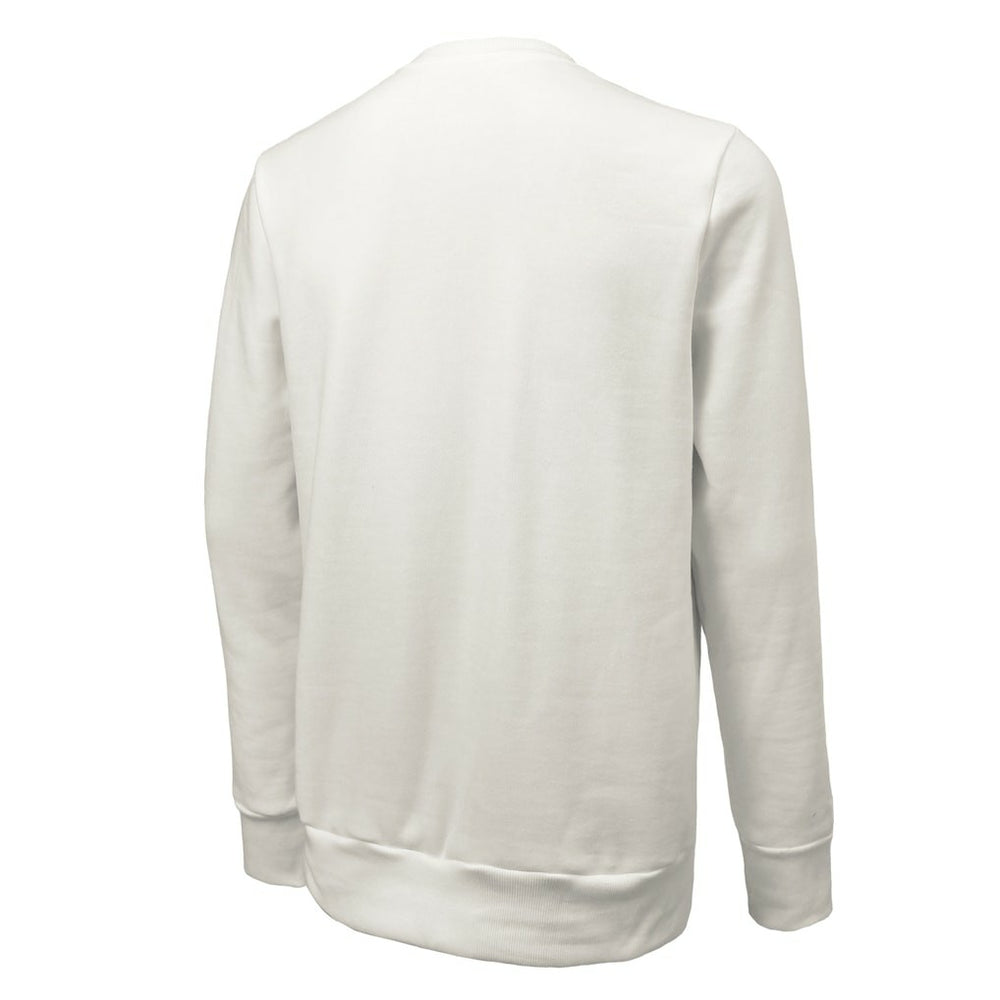 Atlanta Falcons Majestic Threads Unisex Sundays Block Letter Crewneck Pullover Sweatshirt - White online