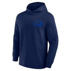 Colorado Avalanche Fanatics Elements Lightweight Tri-Blend Fleece Hoodie - Navy Hoodies
