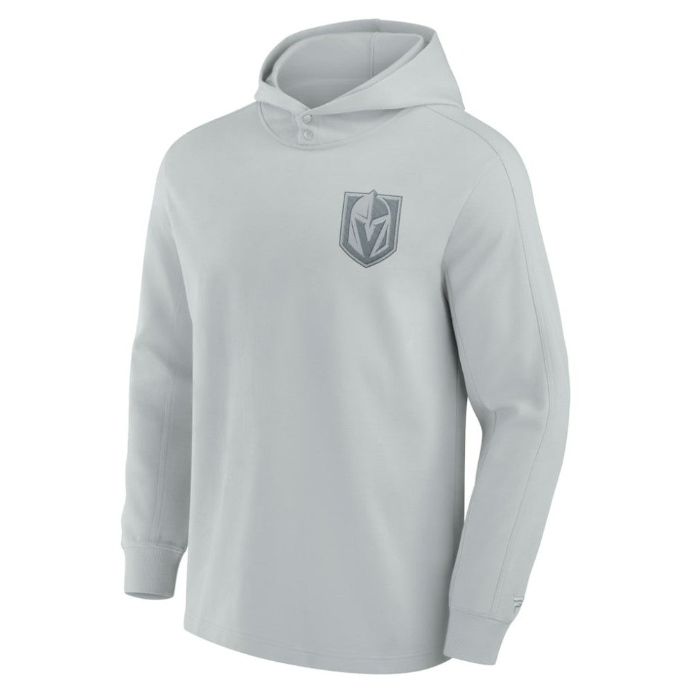 Vegas Golden Knights Fanatics Elements Lightweight Tri-Blend Fleece Hoodie - Gray Hoodies