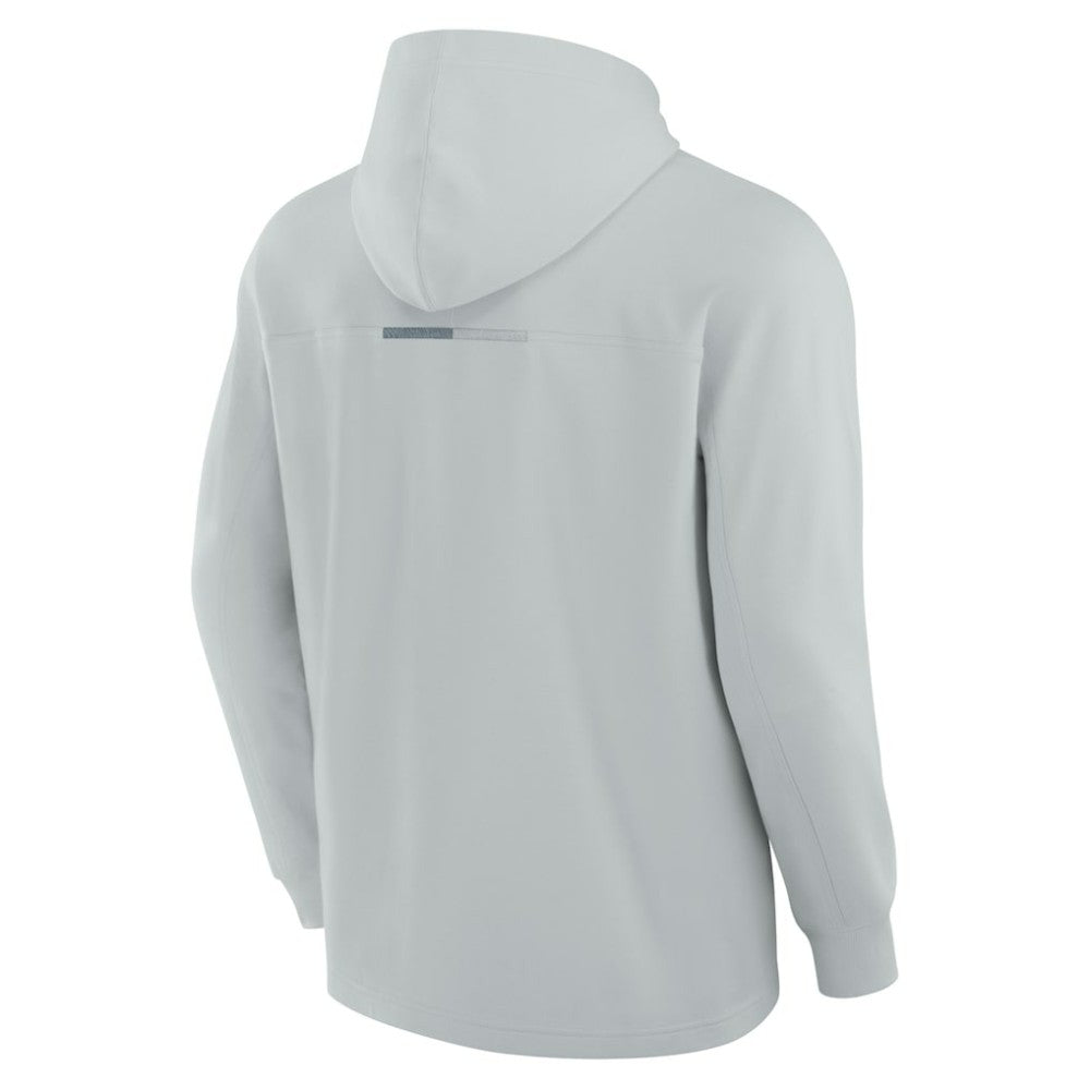 Pittsburgh Penguins Fanatics Elements Lightweight Tri-Blend Fleece Hoodie - Gray Hoodies
