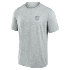 Los Angeles Kings Fanatics Front Office Tech T-Shirt - Gray T-shirts