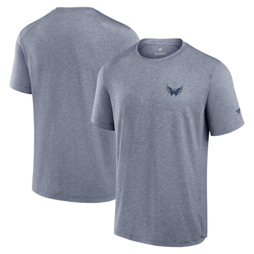 Washington Capitals Fanatics Front Office Tech T-Shirt - Navy T-shirts
