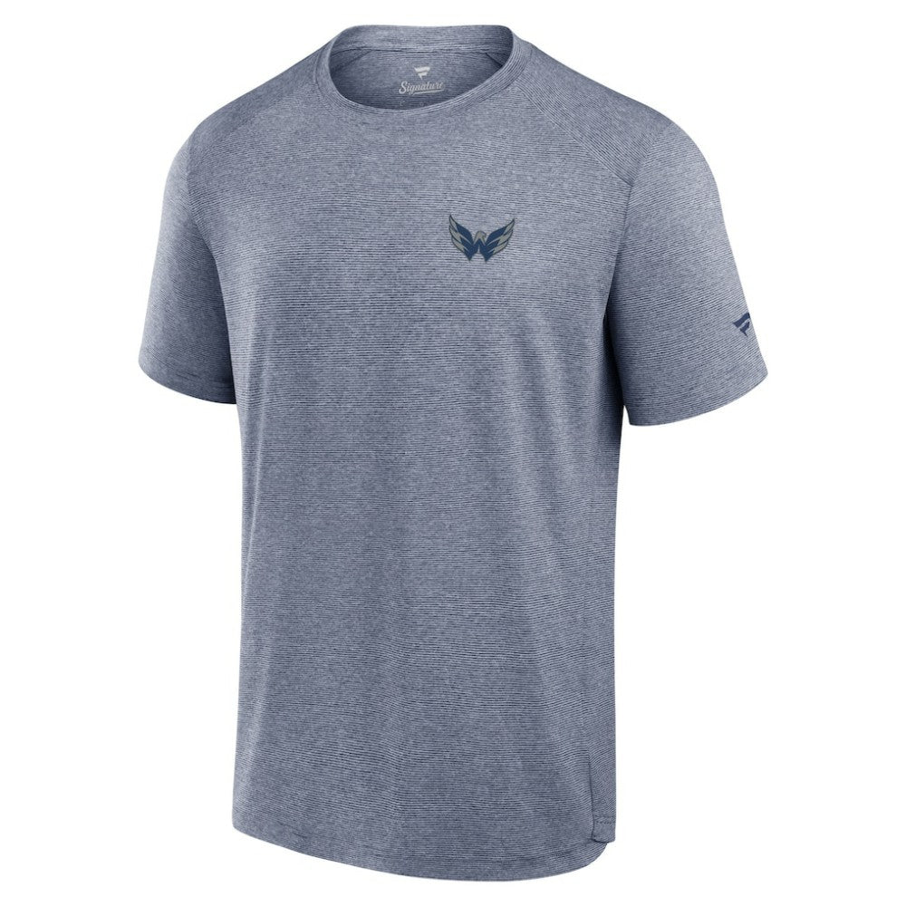 Washington Capitals Fanatics Front Office Tech T-Shirt - Navy T-shirts