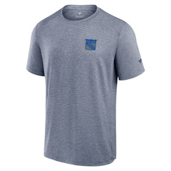 New York Rangers Fanatics Front Office Tech T-Shirt - Navy T-shirts