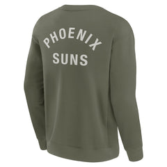 Phoenix Suns Unisex Elements Super Soft Fleece Pullover Sweatshirt - Olive outlet