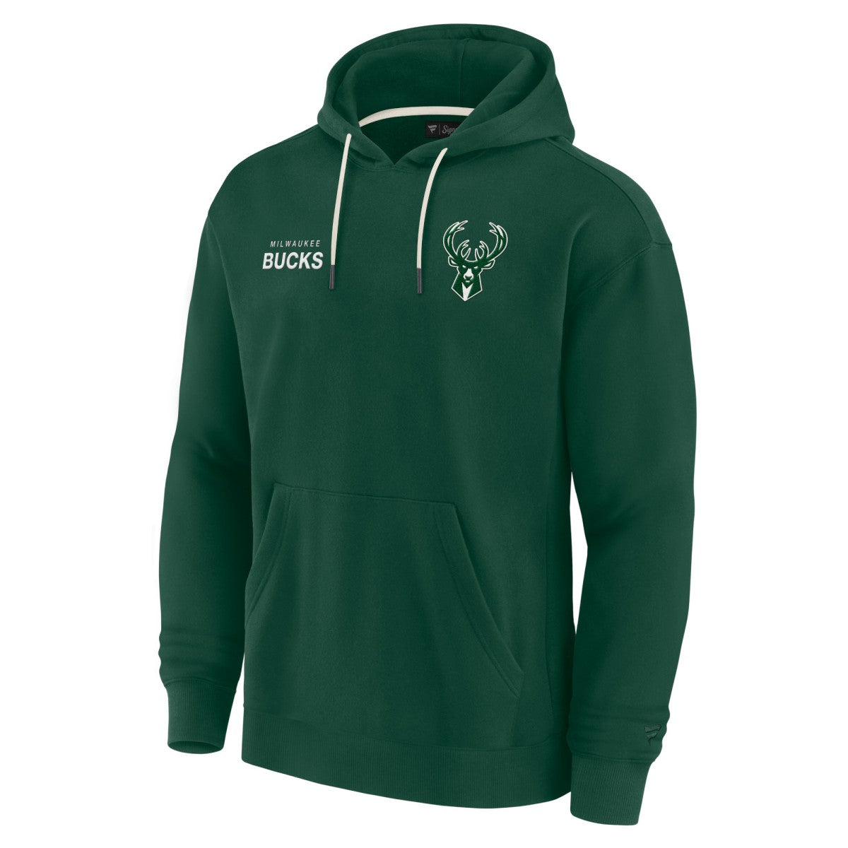 Milwaukee Bucks Unisex Elements Super Soft Fleece Pullover Hoodie - Hunter Green for sale