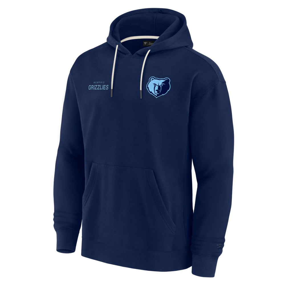 Memphis Grizzlies Unisex Elements Super Soft Fleece Pullover Hoodie - Navy online
