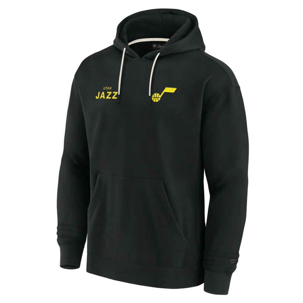 Utah Jazz Unisex Elements Super Soft Fleece Pullover Hoodie - Black sale