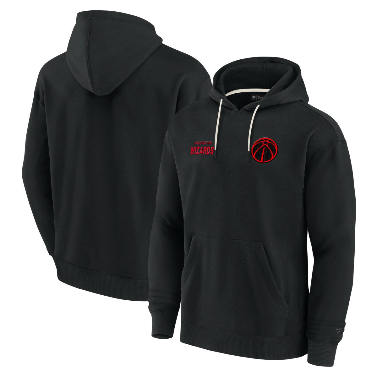 Washington Wizards Unisex Elements Super Soft Fleece Pullover Hoodie - Black for sale