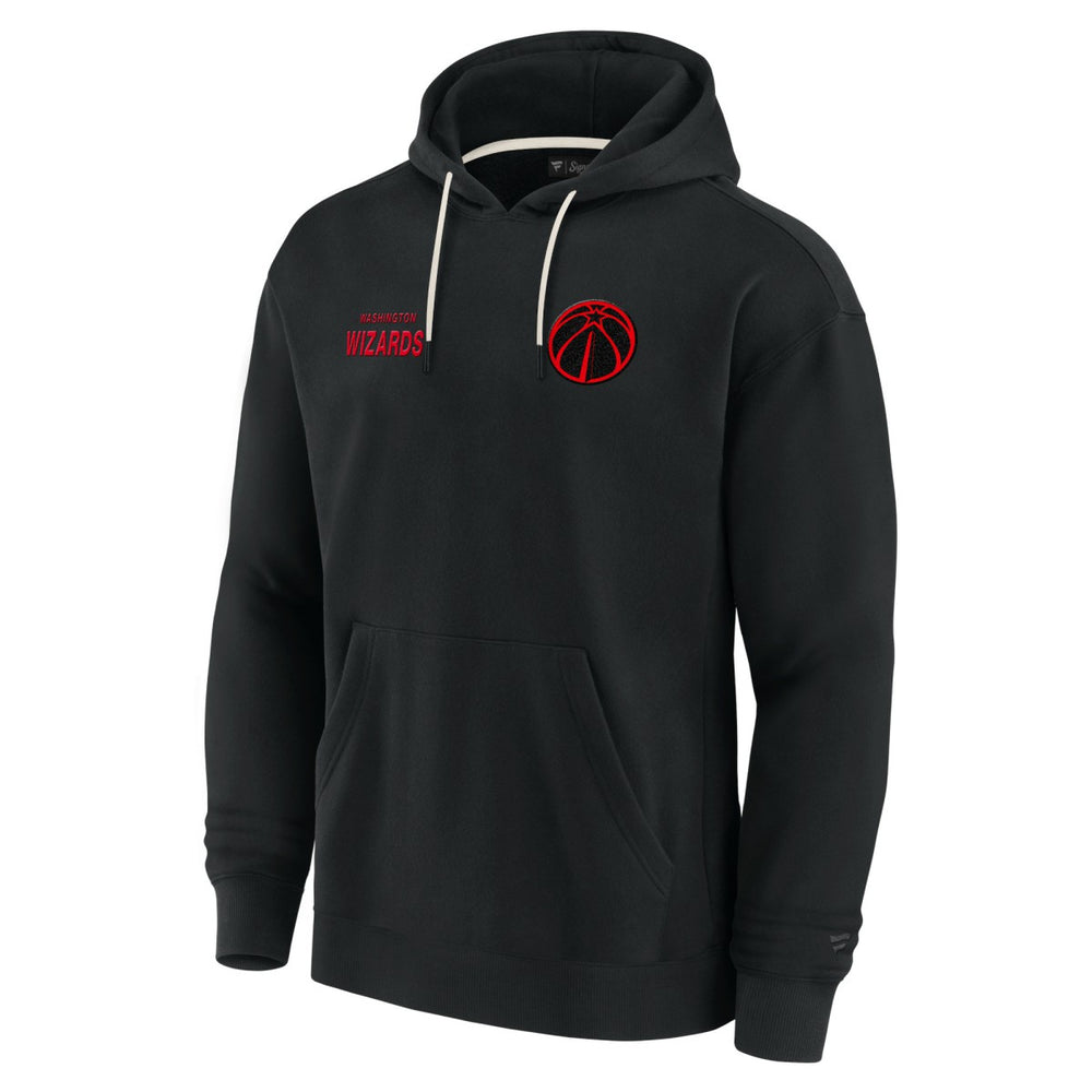 Washington Wizards Unisex Elements Super Soft Fleece Pullover Hoodie - Black for sale