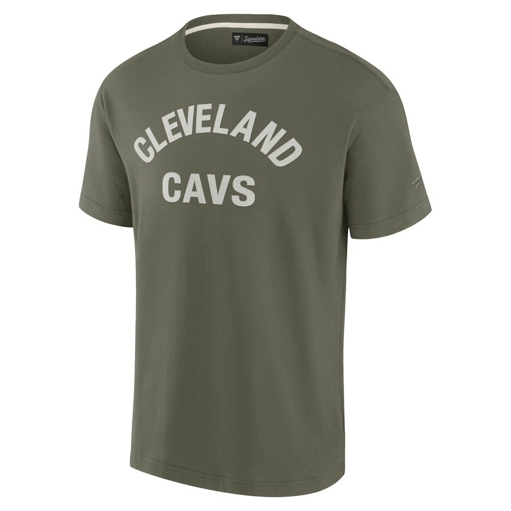 Cleveland Cavaliers Unisex Elements Super Soft Short Sleeve T-Shirt sale - Olive sale
