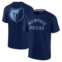 Memphis Grizzlies Unisex Elements Super Soft Short Sleeve T-Shirt - Navy cheap