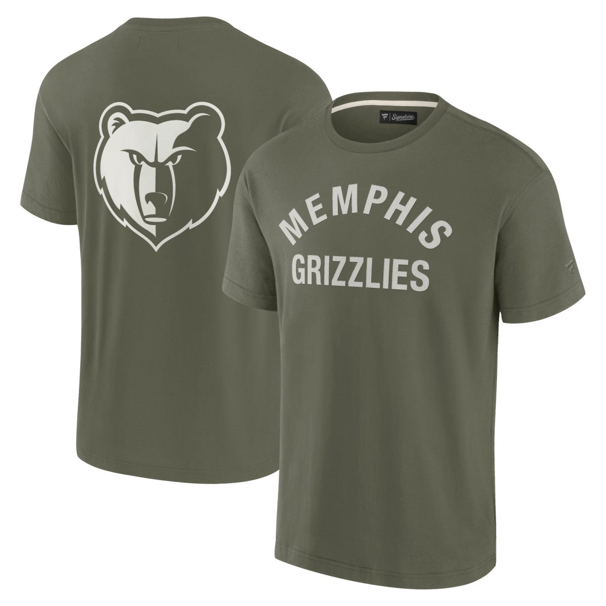 Memphis Grizzlies Unisex Elements Super Soft Short Sleeve T-Shirt - Olive online