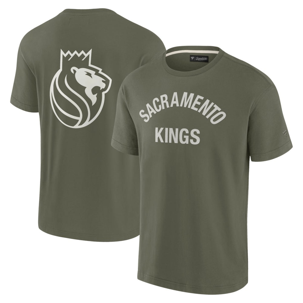 Sacramento Kings Unisex Elements Super Soft Short Sleeve T-Shirt - Olive sale