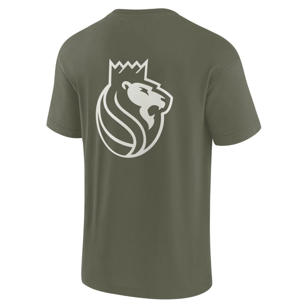 Sacramento Kings Unisex Elements Super Soft Short Sleeve T-Shirt - Olive sale