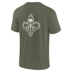 New Orleans Pelicans Unisex Elements Super Soft Short Sleeve T-Shirt - Olive on sale
