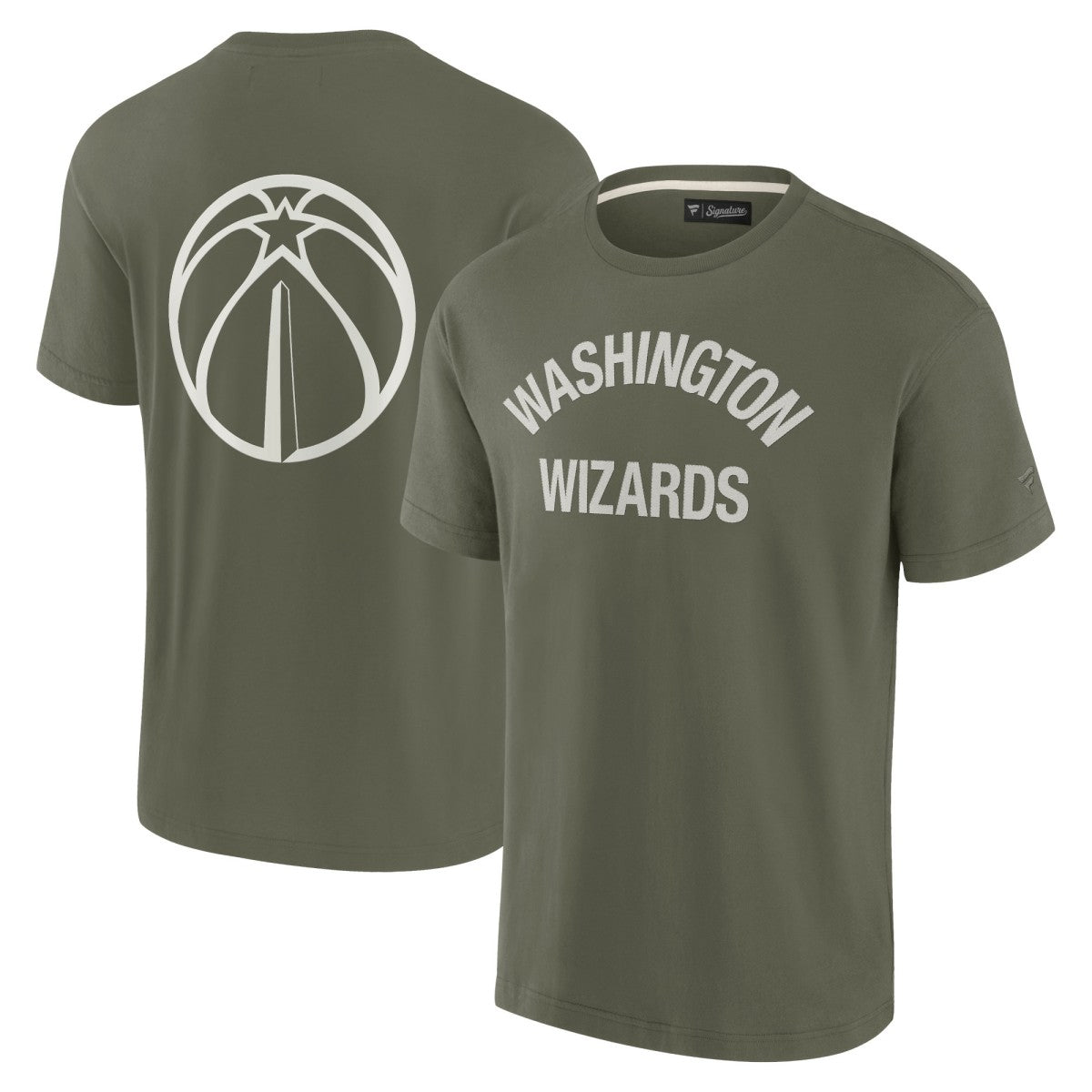 Washington Wizards Unisex Elements Super Soft Short Sleeve T-Shirt - Olive discount