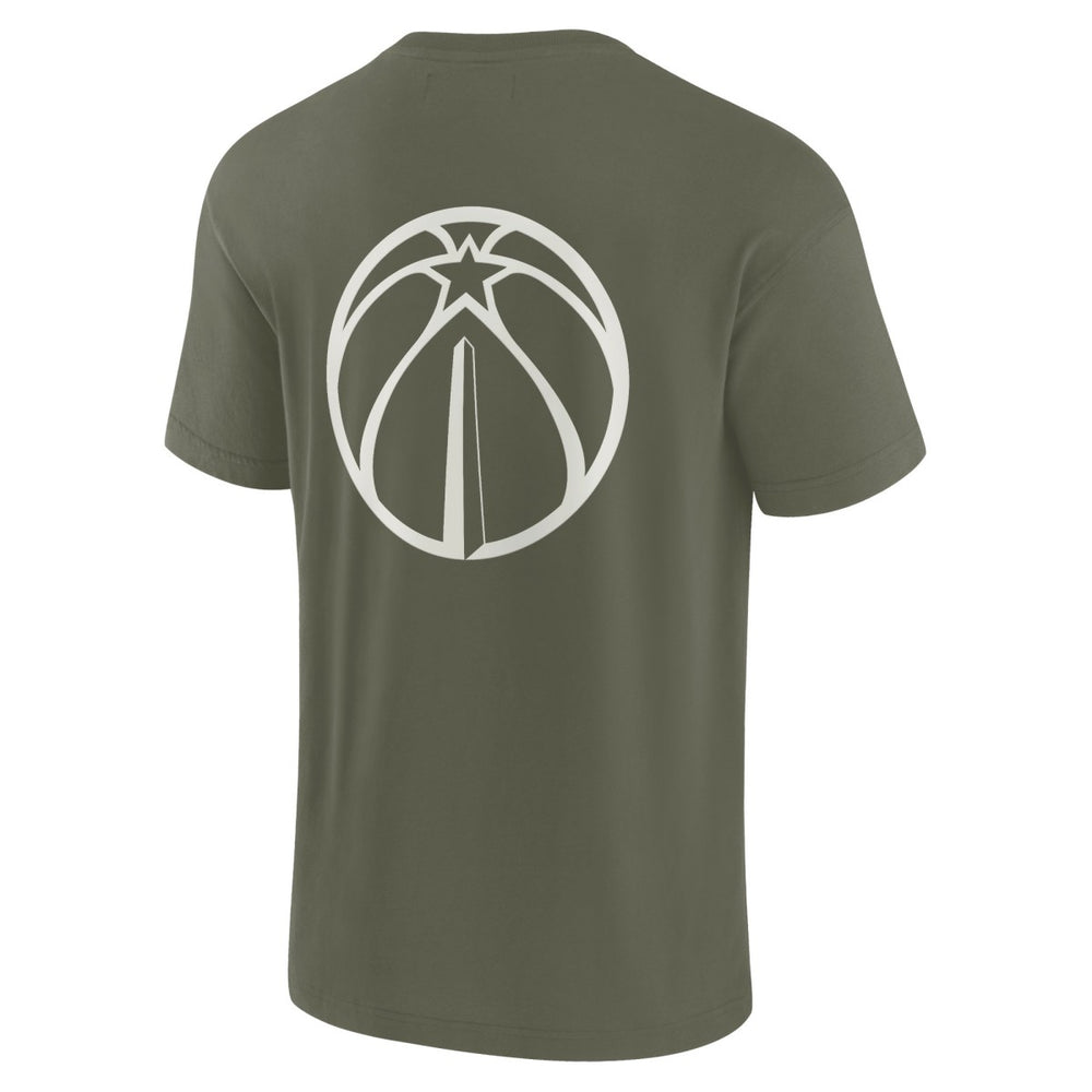 Washington Wizards Unisex Elements Super Soft Short Sleeve T-Shirt - Olive discount