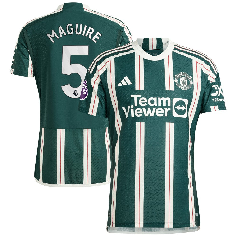 Harry Maguire Manchester United 2023/24 Away Player Jersey - Green shop
