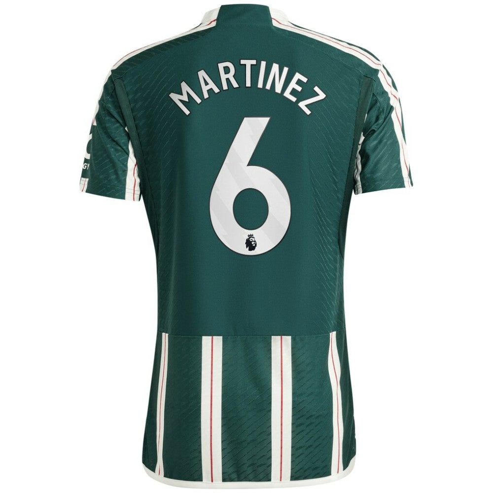 Lisandro Martínez Manchester United 2023/24 Away Player Jersey - Green for sale