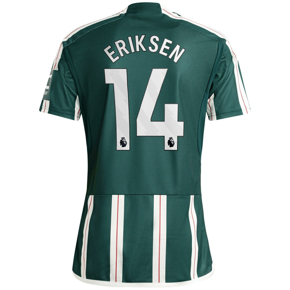 Christian Eriksen Manchester United 2023/24 Away Replica Player Jersey - Green shop