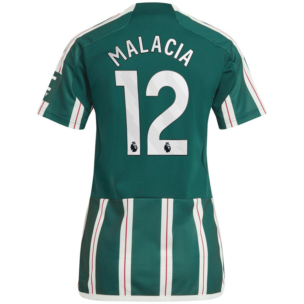 Tyrell Malacia Manchester United Women's 2023/24 Away Replica Player Jersey - Green discount
