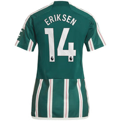Christian Eriksen Manchester United Women's 2023/24 Away Replica Player Jersey - Green discount