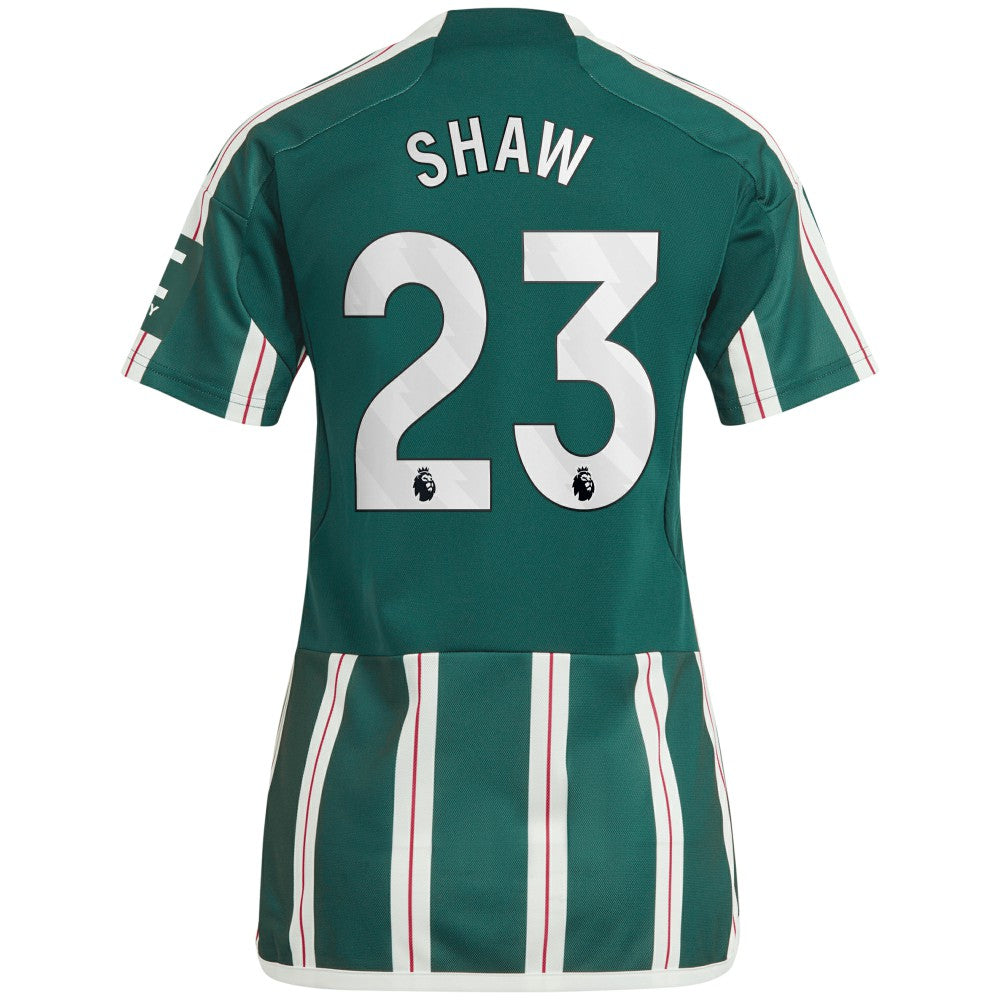 Luke Shaw Manchester United Women's 2023/24 Away Replica Player Jersey - Green sale