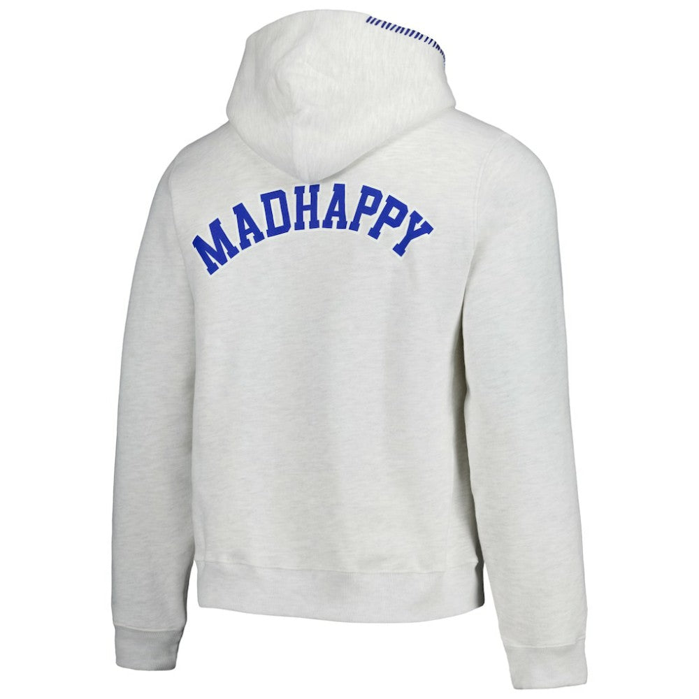 Los Angeles Dodgers Unisex Fleece Pullover Hoodie Heather Gray
