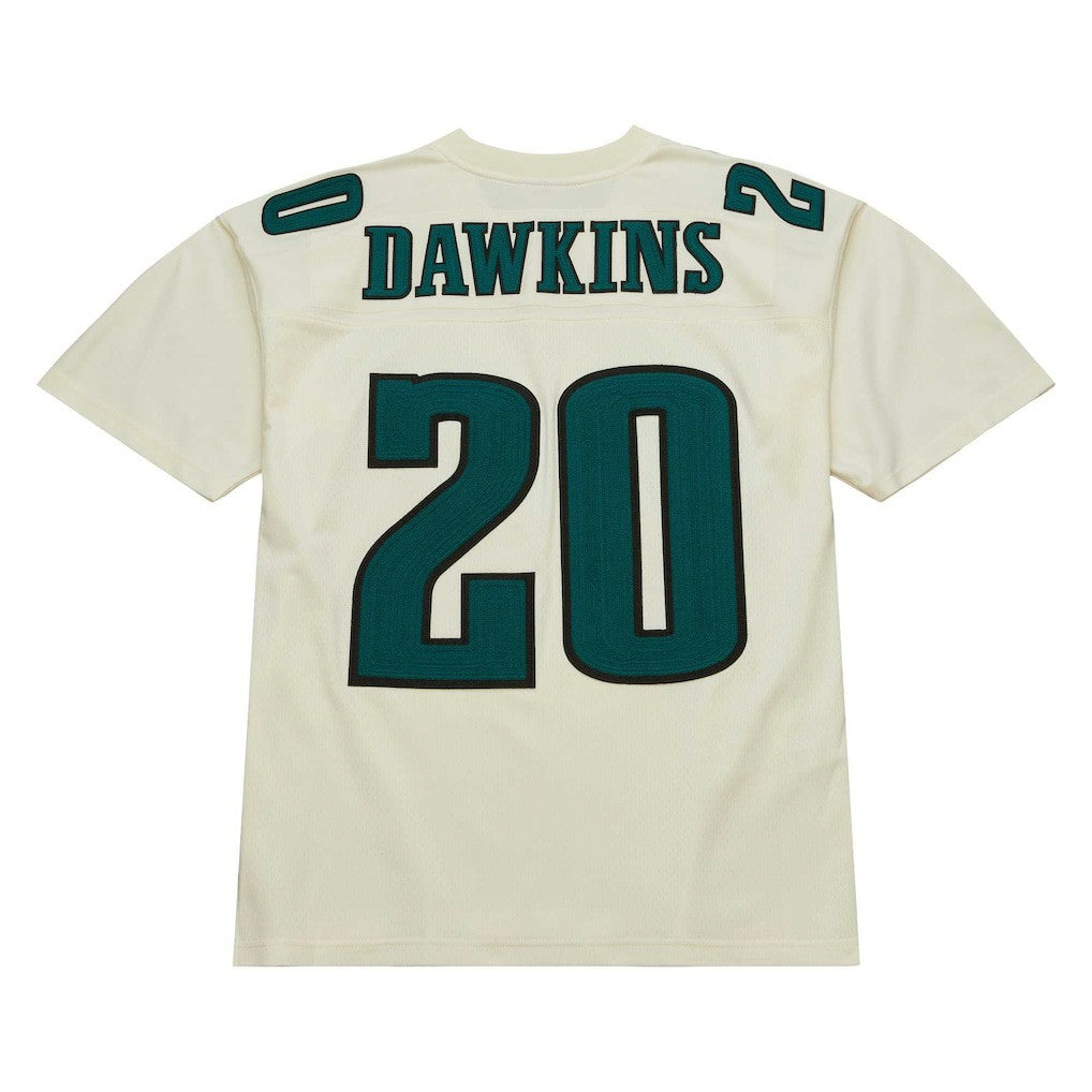 Brian Dawkins Philadelphia Eagles Chainstitch Legacy Jersey - Cream outlet