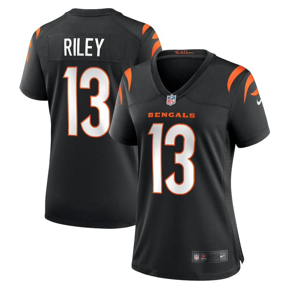 Ken Riley Cincinnati Bengals Women's Retired Player Game Jersey - Black for sale