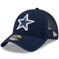 Dallas Cowboys New Era Game Day 9TWENTY Adjustable Trucker Hat - Navy sale