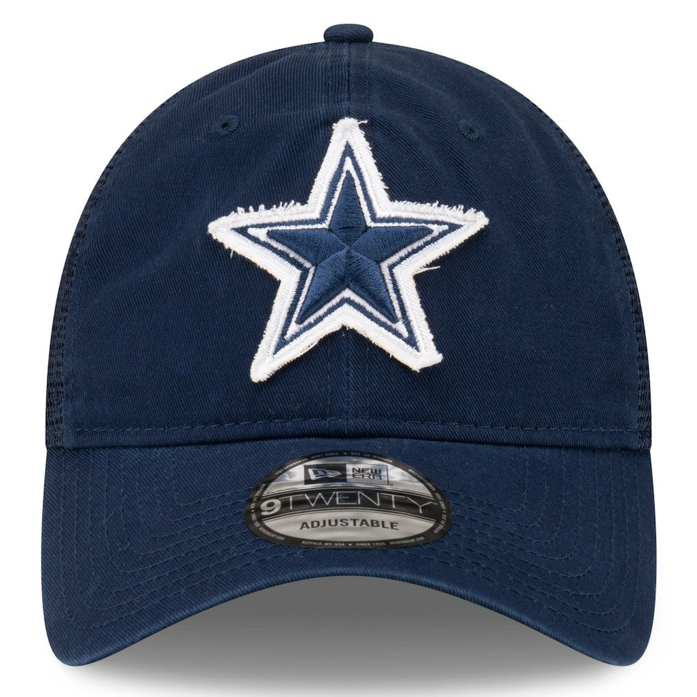 Dallas Cowboys New Era Game Day 9TWENTY Adjustable Trucker Hat - Navy sale