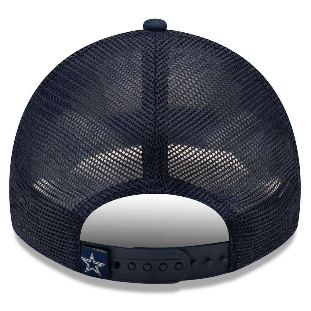 Dallas Cowboys New Era Game Day 9TWENTY Adjustable Trucker Hat - Navy sale