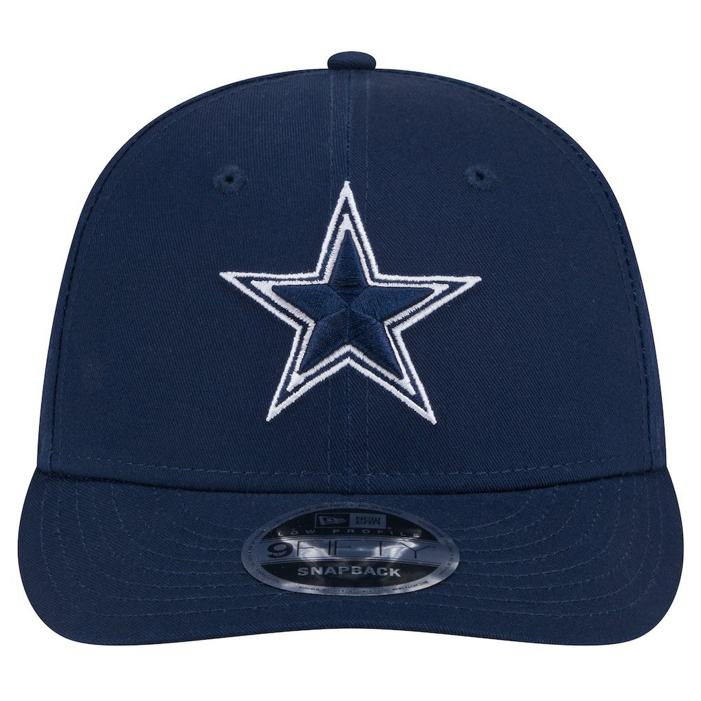 Dallas Cowboys New Era Main Low Profile 9FIFTY Snapback Hat - Navy for sale