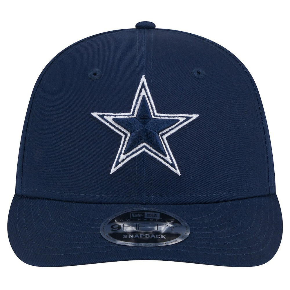 Dallas Cowboys New Era Main Low Profile 9FIFTY Snapback Hat - Navy for sale