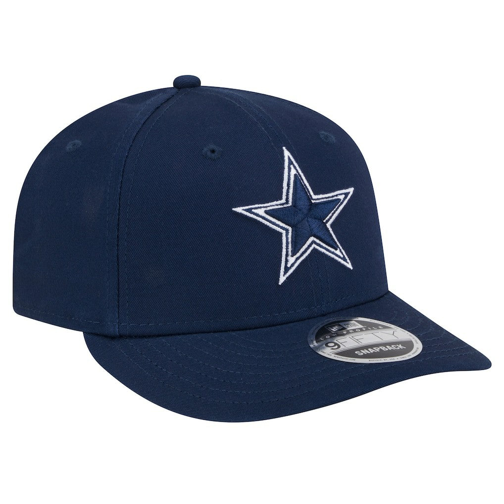 Dallas Cowboys New Era Main Low Profile 9FIFTY Snapback Hat - Navy for sale