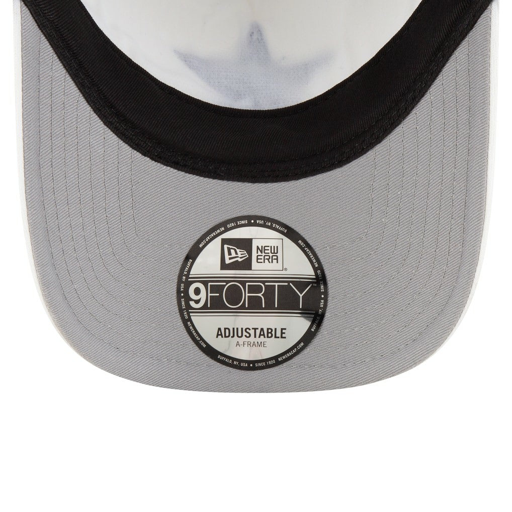 Dallas Cowboys New Era Court Sport Foam Front A-Frame 9FORTY Adjustable Trucker Hat - White/Navy outlet