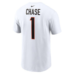Ja'Marr Chase Cincinnati Bengals Player Name & Number T-Shirt - White discount
