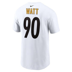 T.J. Watt Pittsburgh Steelers Player Name & Number T-Shirt - White discount