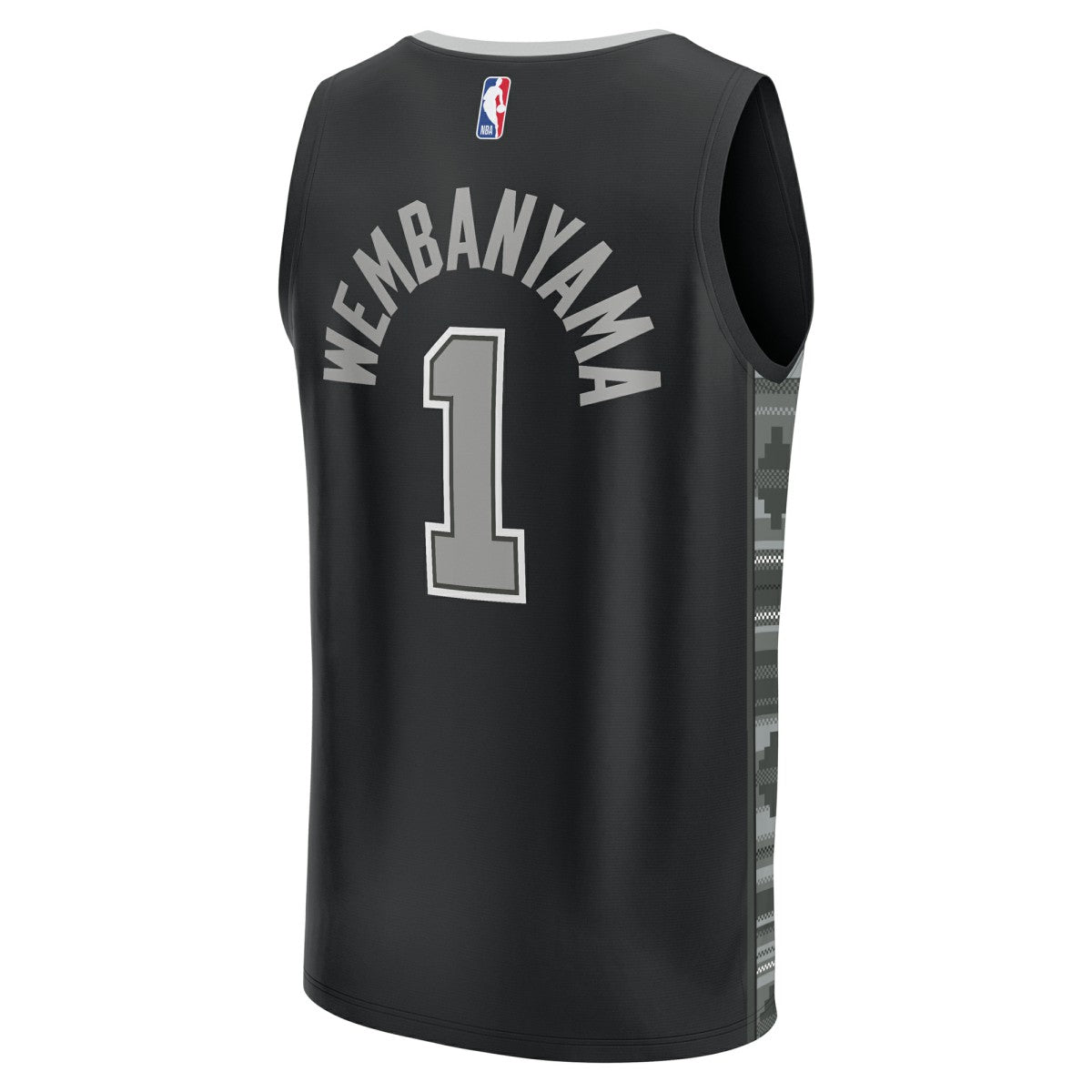 Victor Wembanyama San Antonio Spurs Youth Fast Break Player Jersey - Statement Edition - Black sale