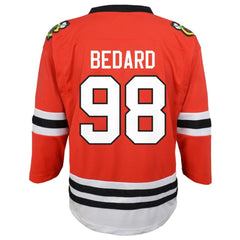 Connor Bedard Chicago Blackhawks Youth Home Replica Player Jersey - Red Jerseys