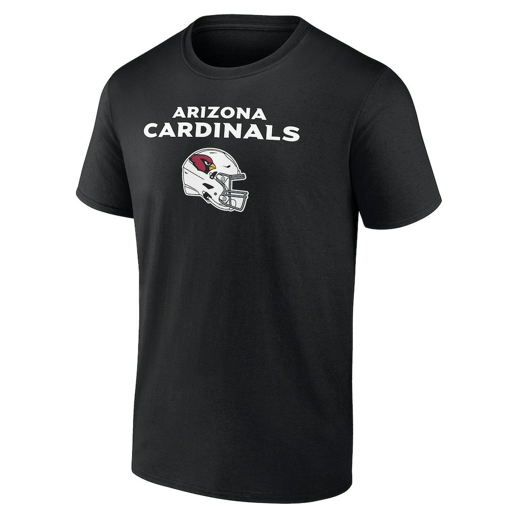 Arizona Cardinals Personalized Name & Number Team Wordmark T-Shirt - Black on sale