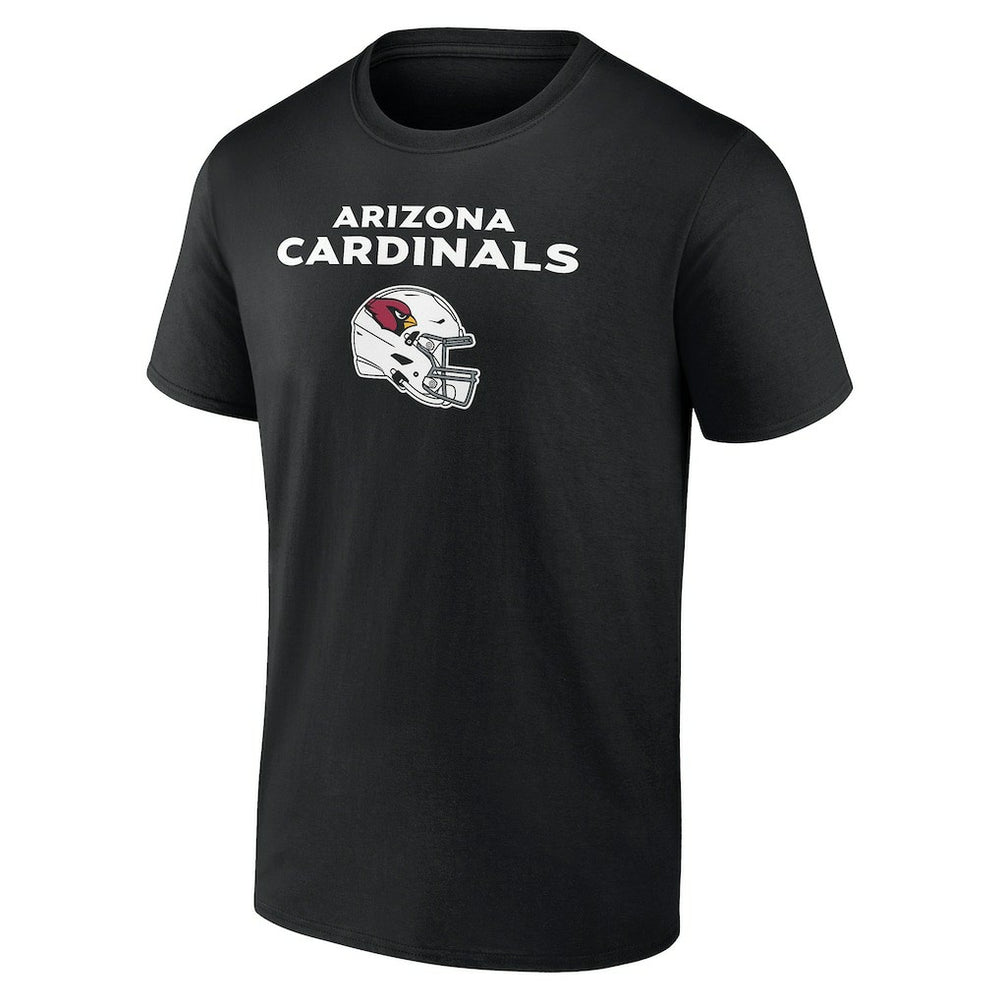 Arizona Cardinals Personalized Name & Number Team Wordmark T-Shirt - Black on sale