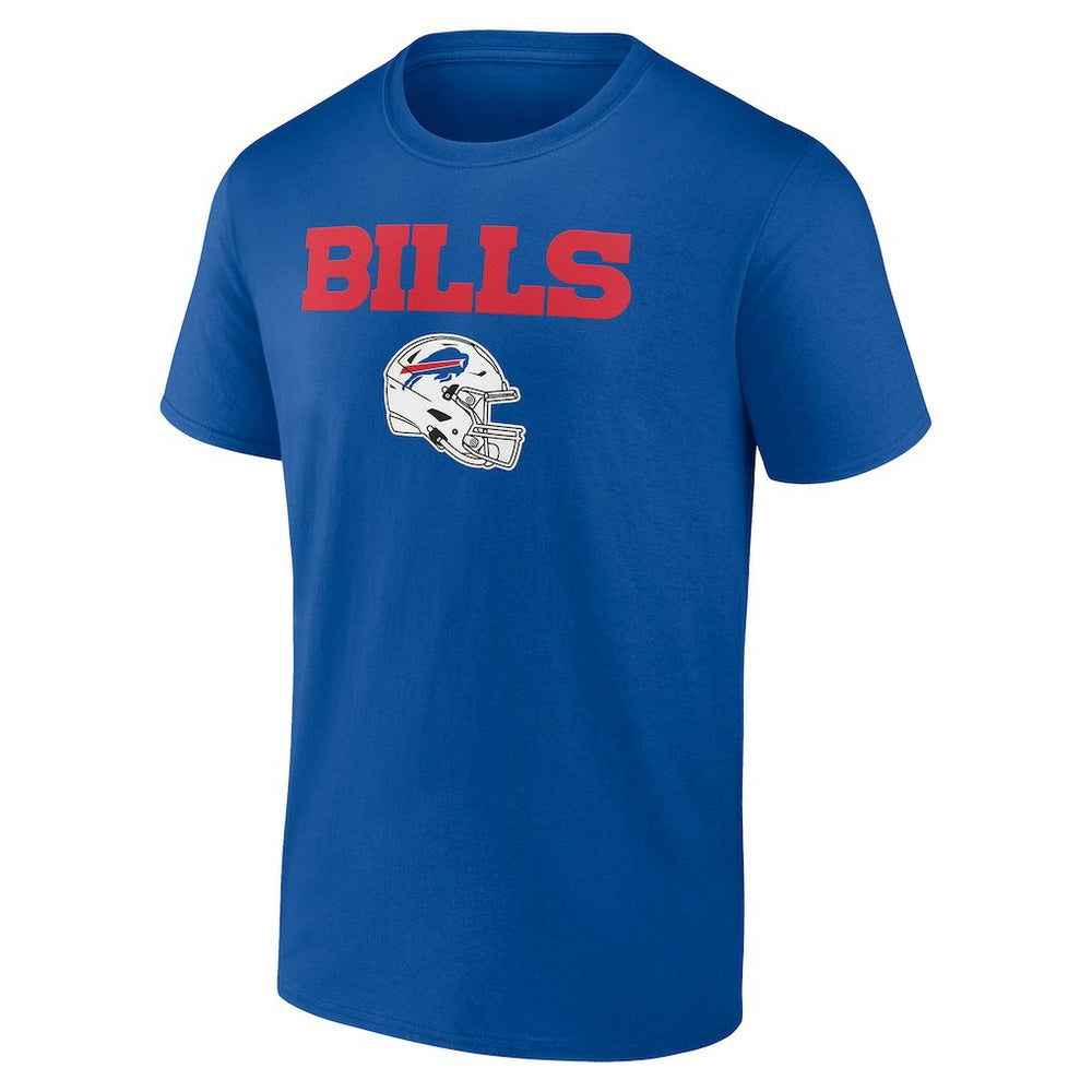 Buffalo Bills Personalized Name & Number Team Wordmark T-Shirt - Royal discount