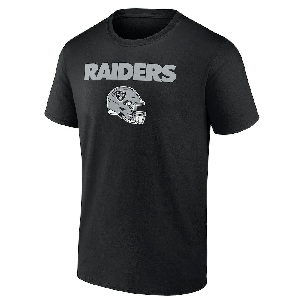 Las Vegas Raiders Personalized Name & Number Team Wordmark T-Shirt - Black for sale
